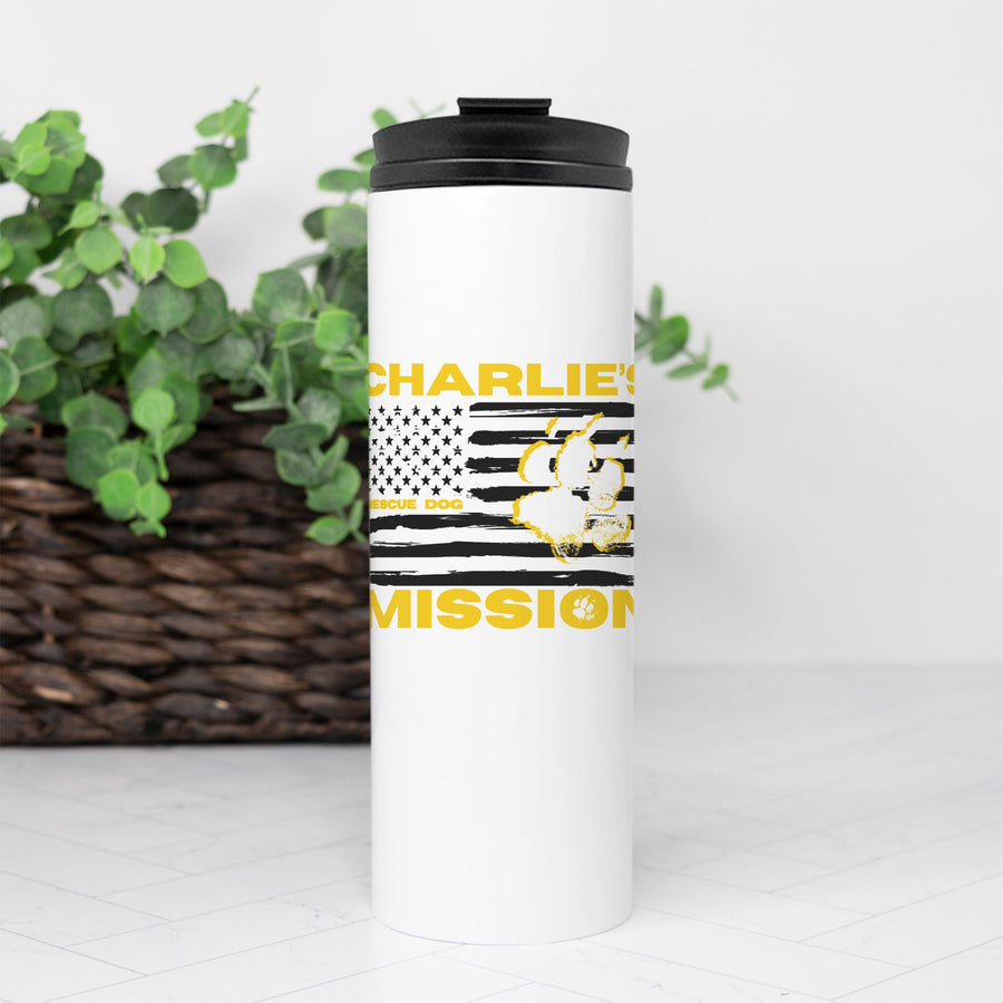 16oz Thermal Tumbler - Mission Yellow