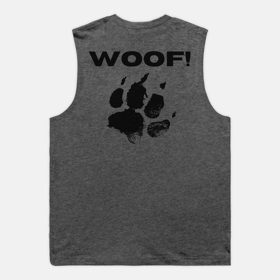 WOOF!  Muscle Tank